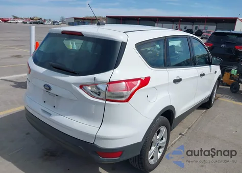 2014 Ford Escape S z USA, uszkodzony, nr VIN 1FMCU0F7XEUC04371